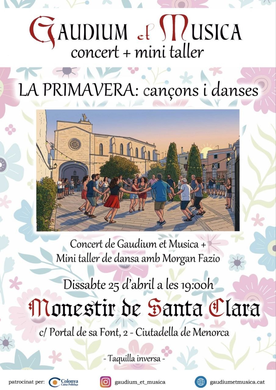 094 ciutadella monestir santa clara cartell